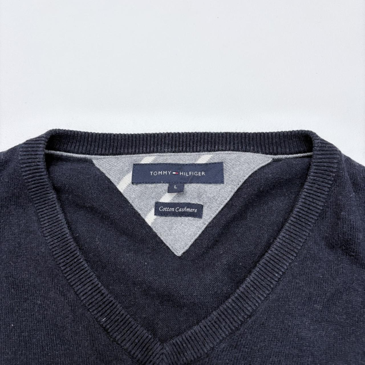 Navy blue slouchy oversized jumper