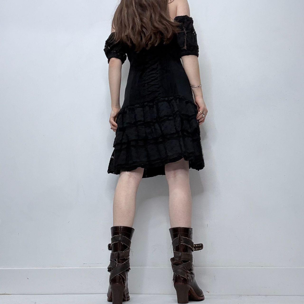 Save the queen grunge gothic dress