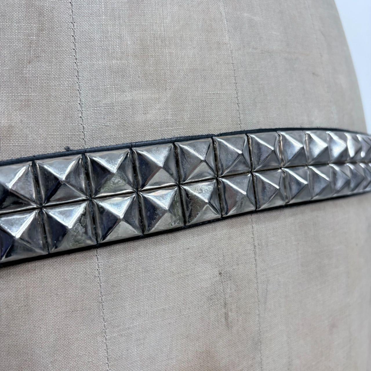 Black Studded Belt