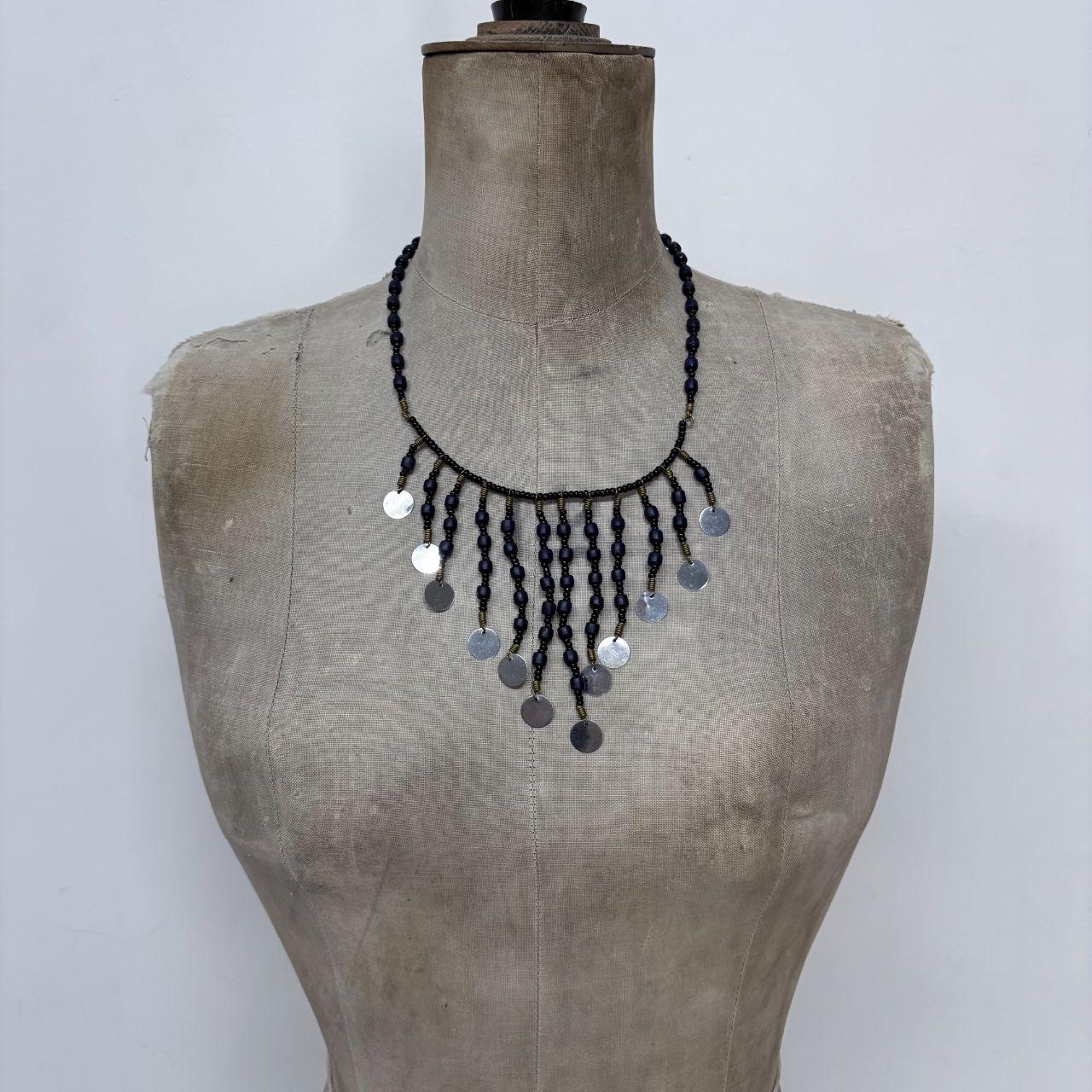 Boho layered hippie necklace