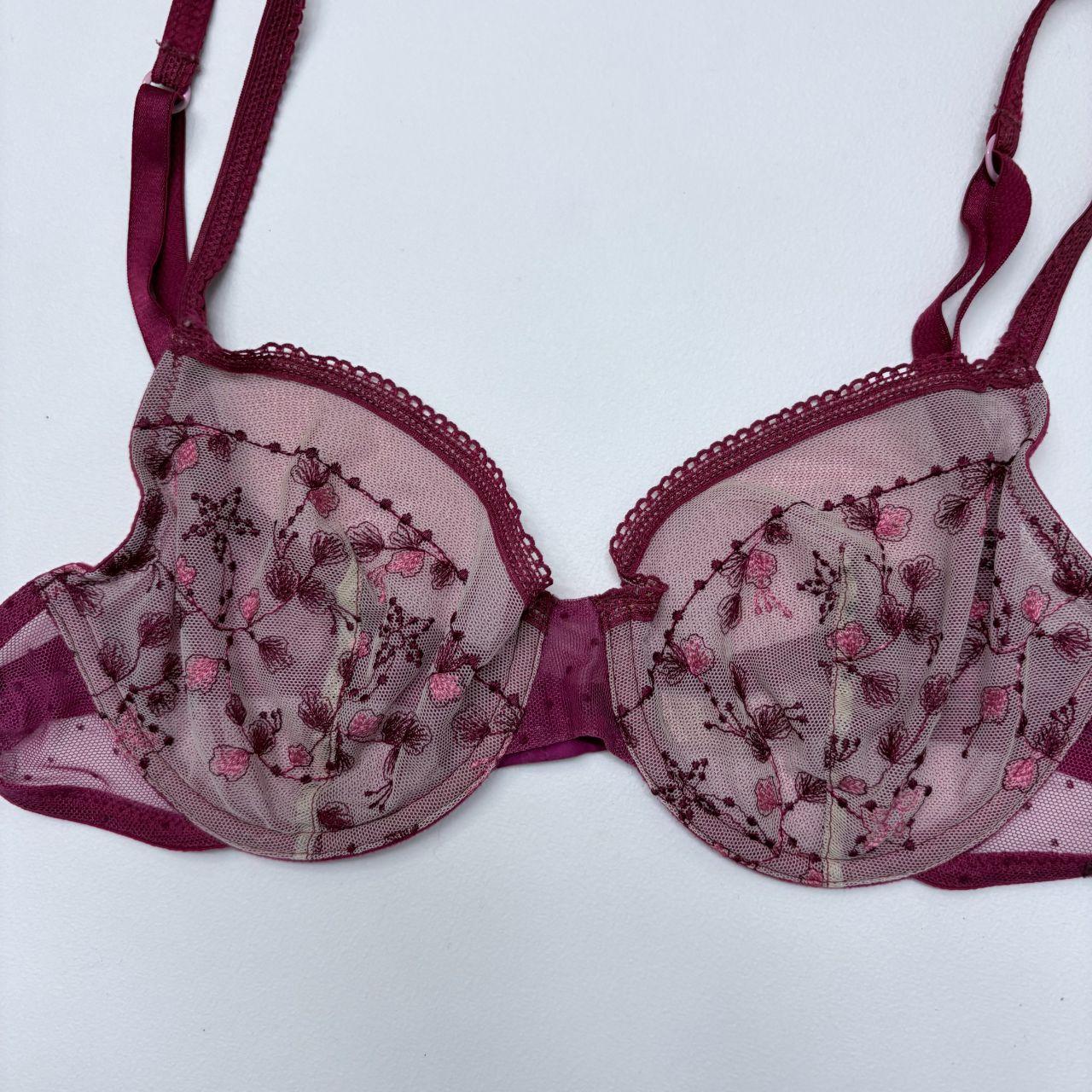 Sheer lace kenzo bra