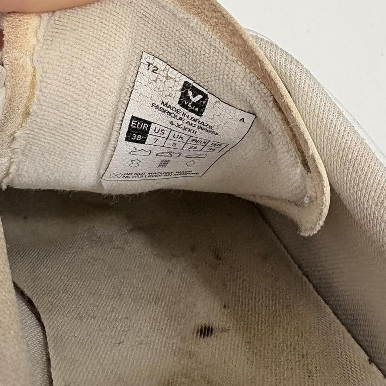 White veja trainers