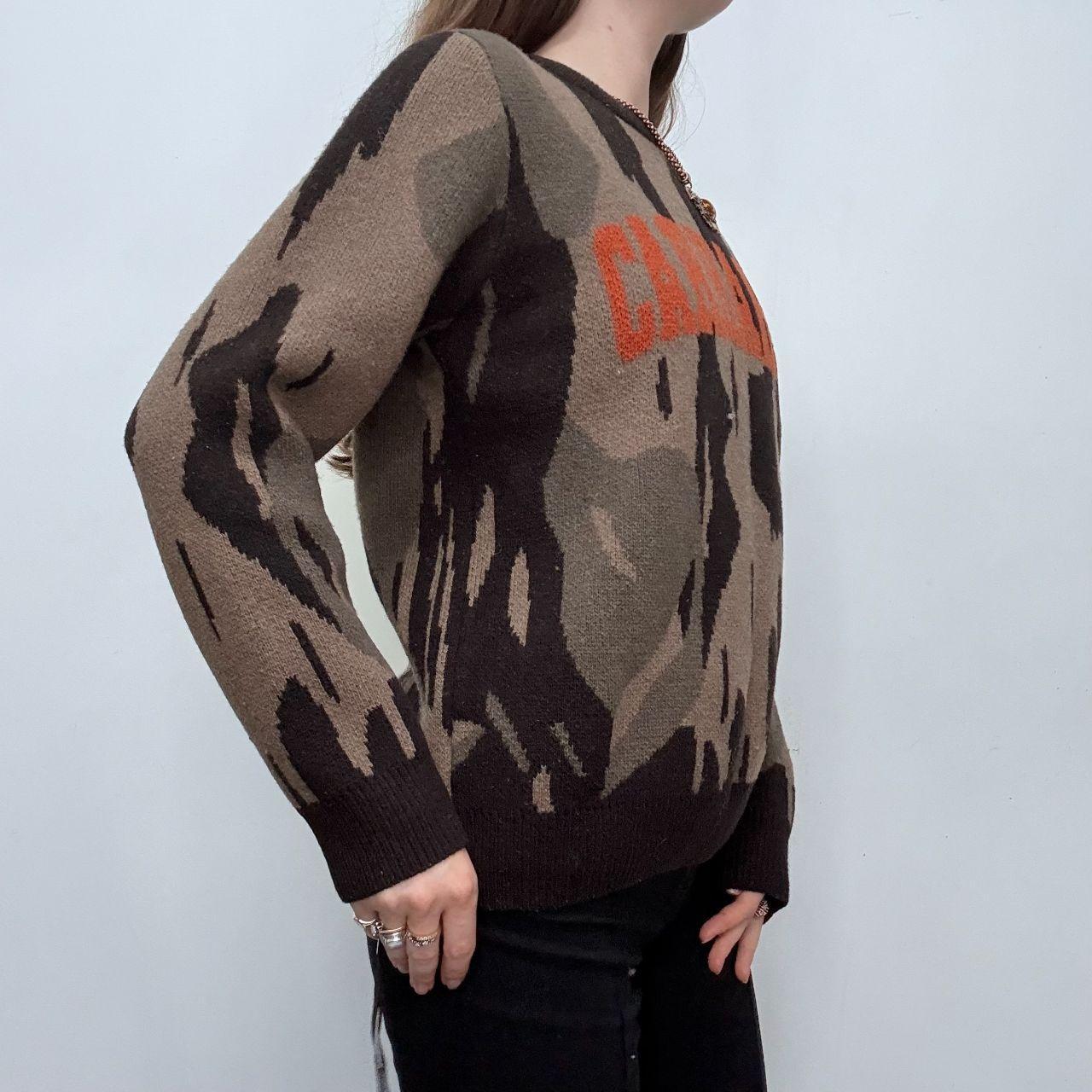 Carhartt utility camo knit jumper