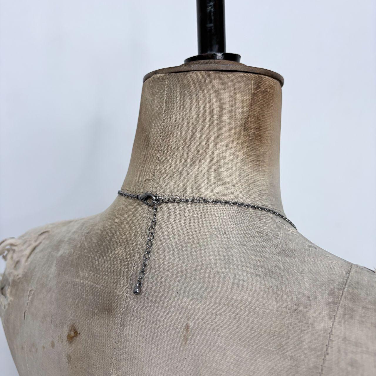 Gothic beaded grunge necklace