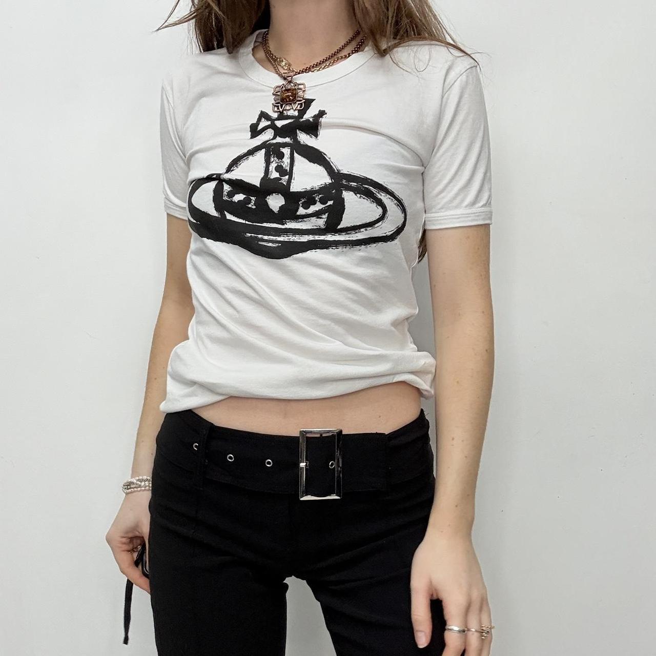 White Vivienne westwood baby tee