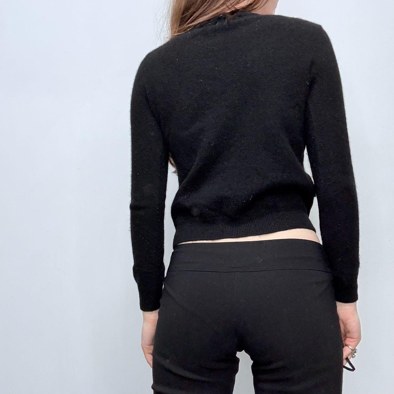 Black cashmere sezane jumper