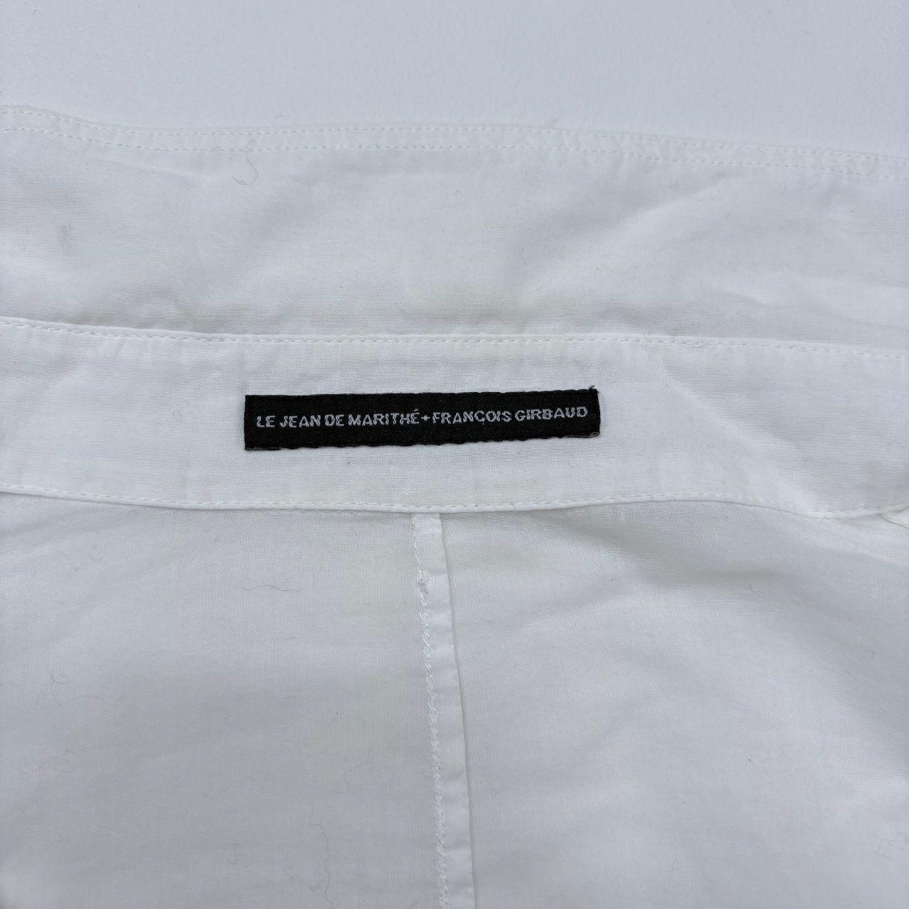 White sheer marthie shirt