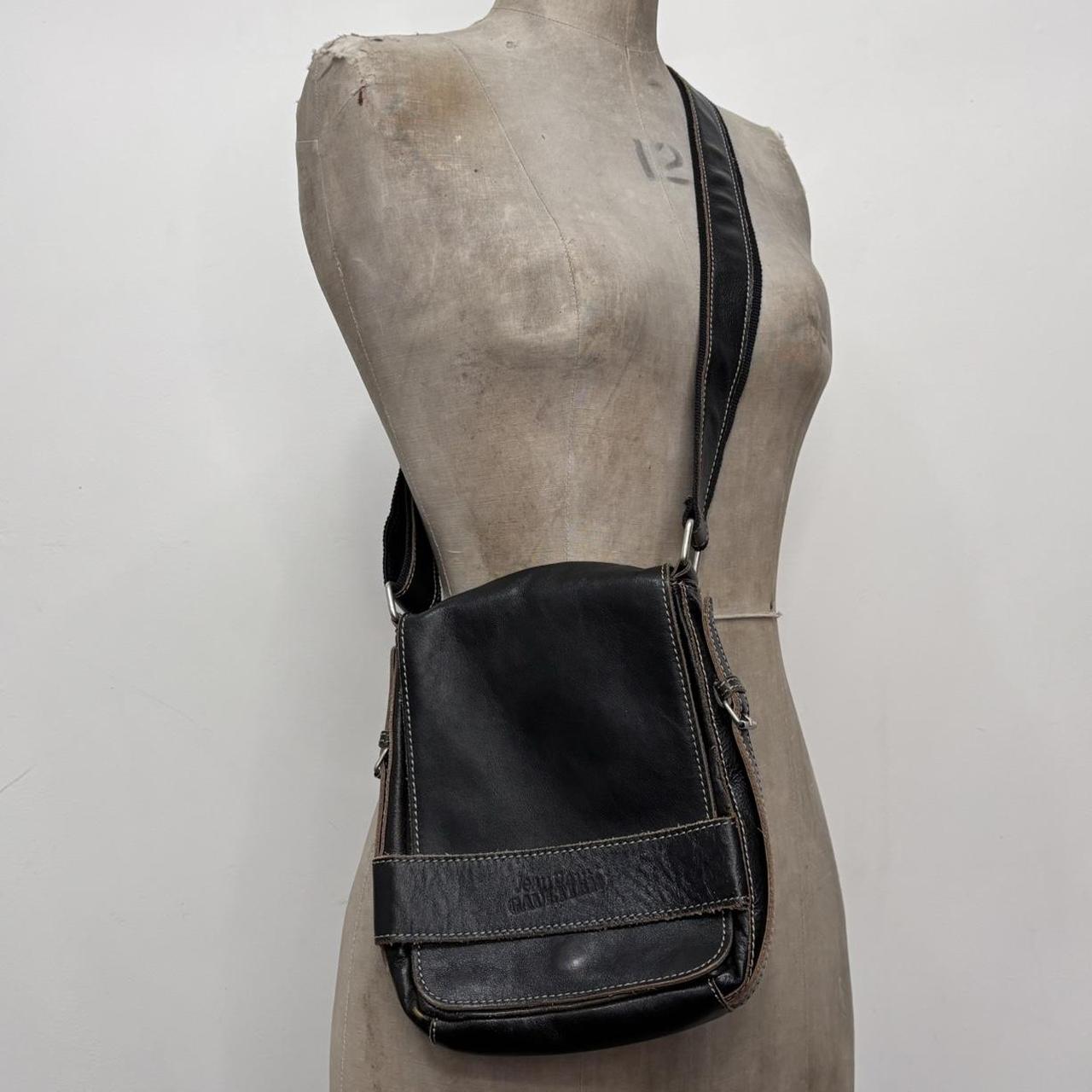 Jean Paul Gaultier crossbody leather bag