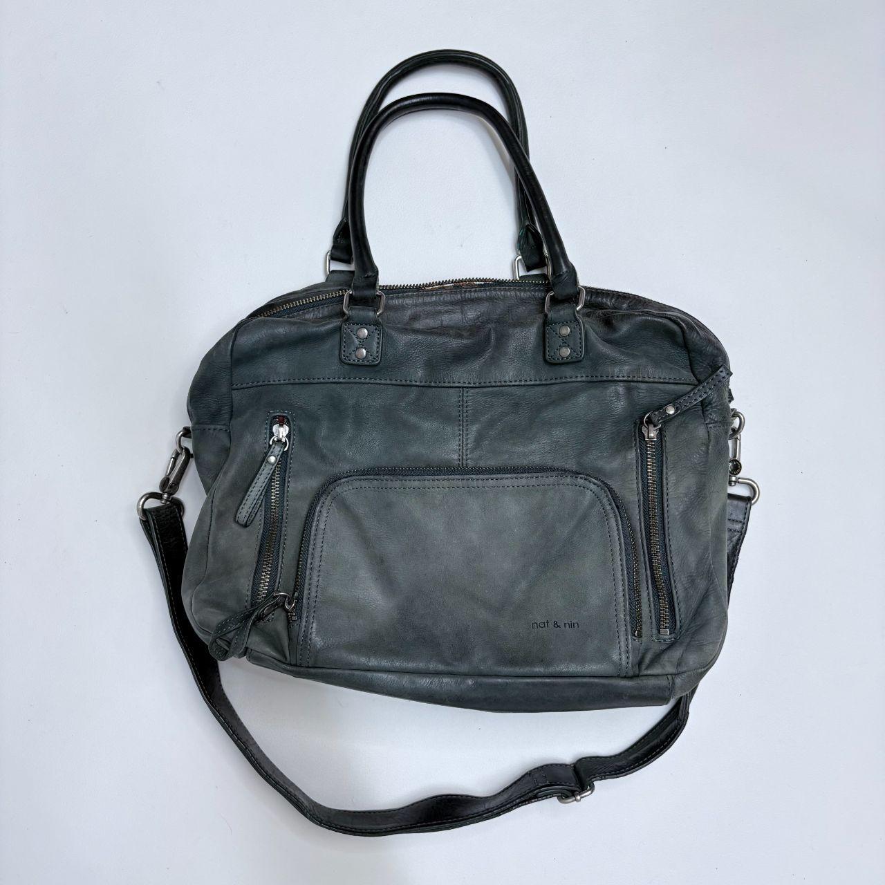 Khaki green slouchy bag