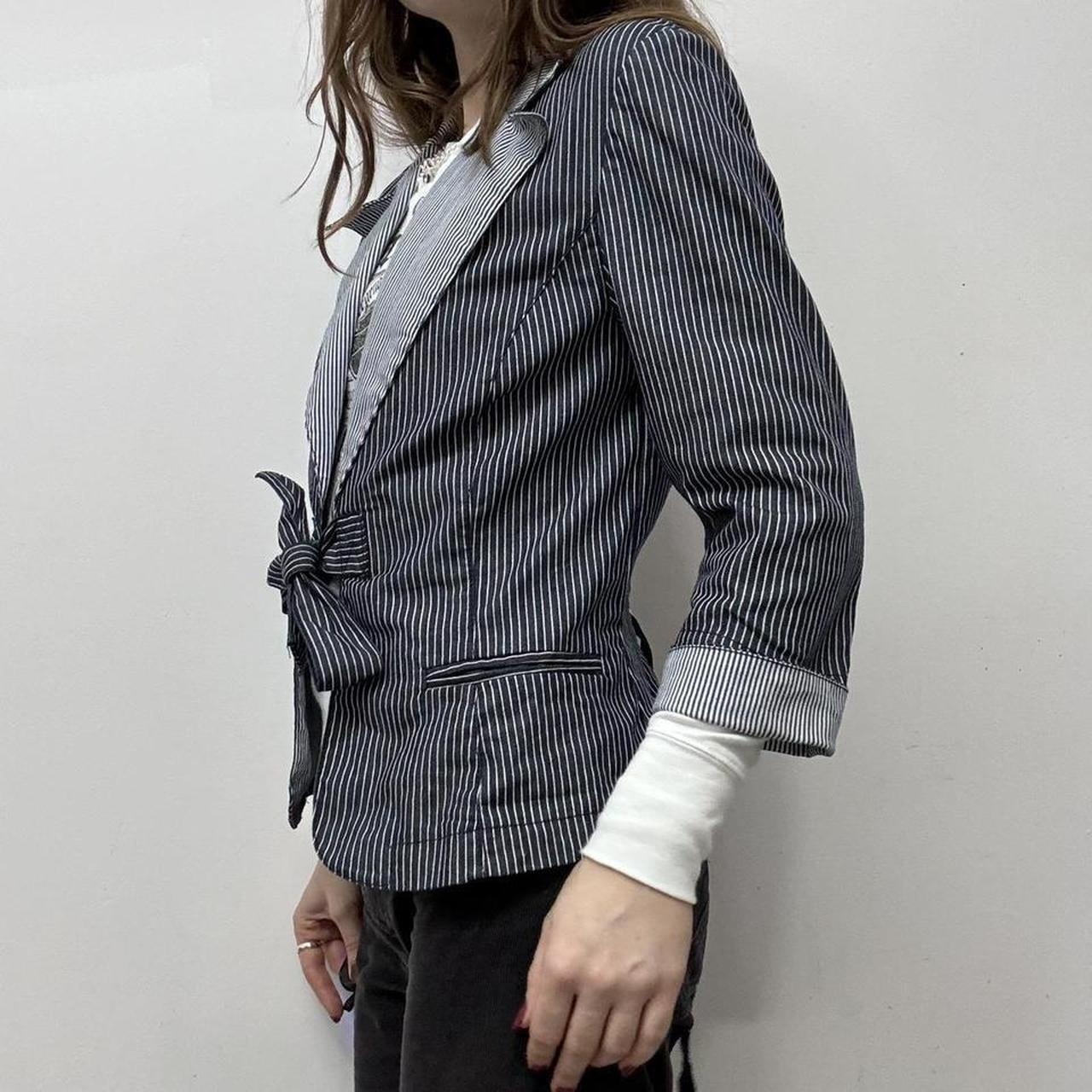 Morgan pinstripe preppy jacket