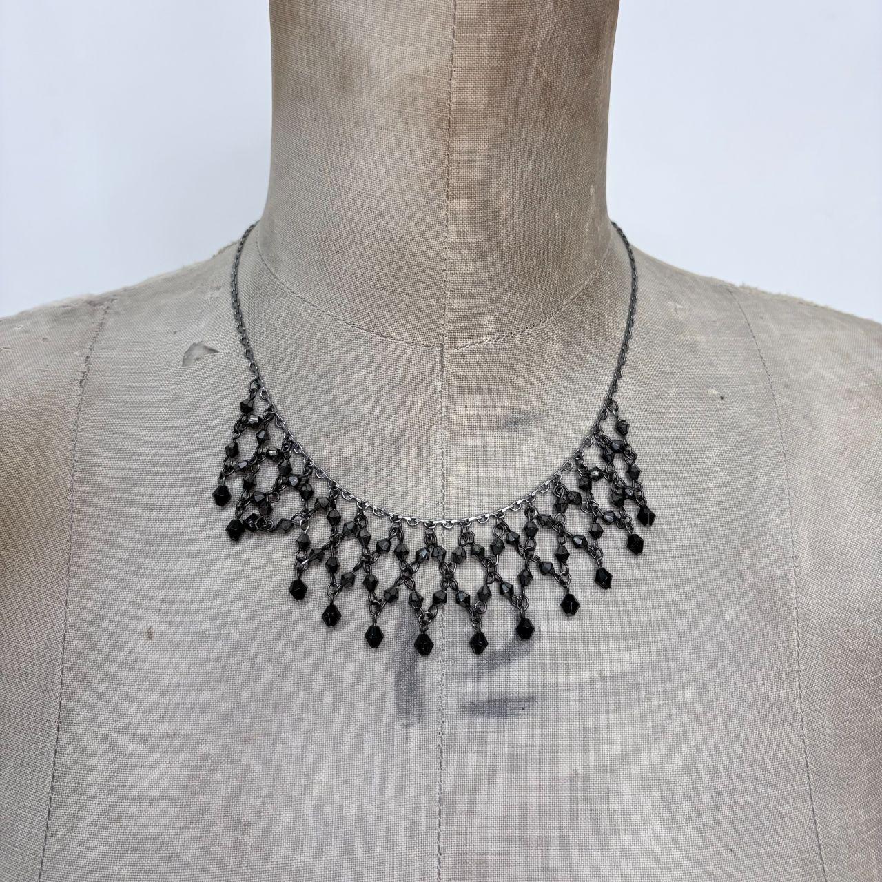 Gothic beaded grunge necklace