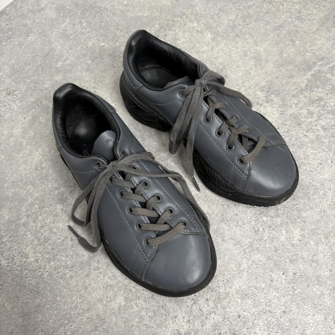 Chunky grey adidas low top trainers OAMC TYPE O-2