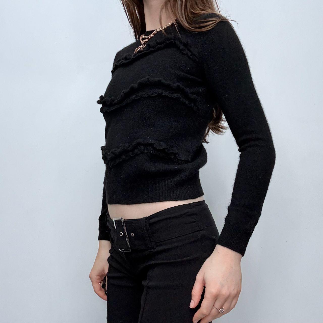 Black cashmere sezane jumper