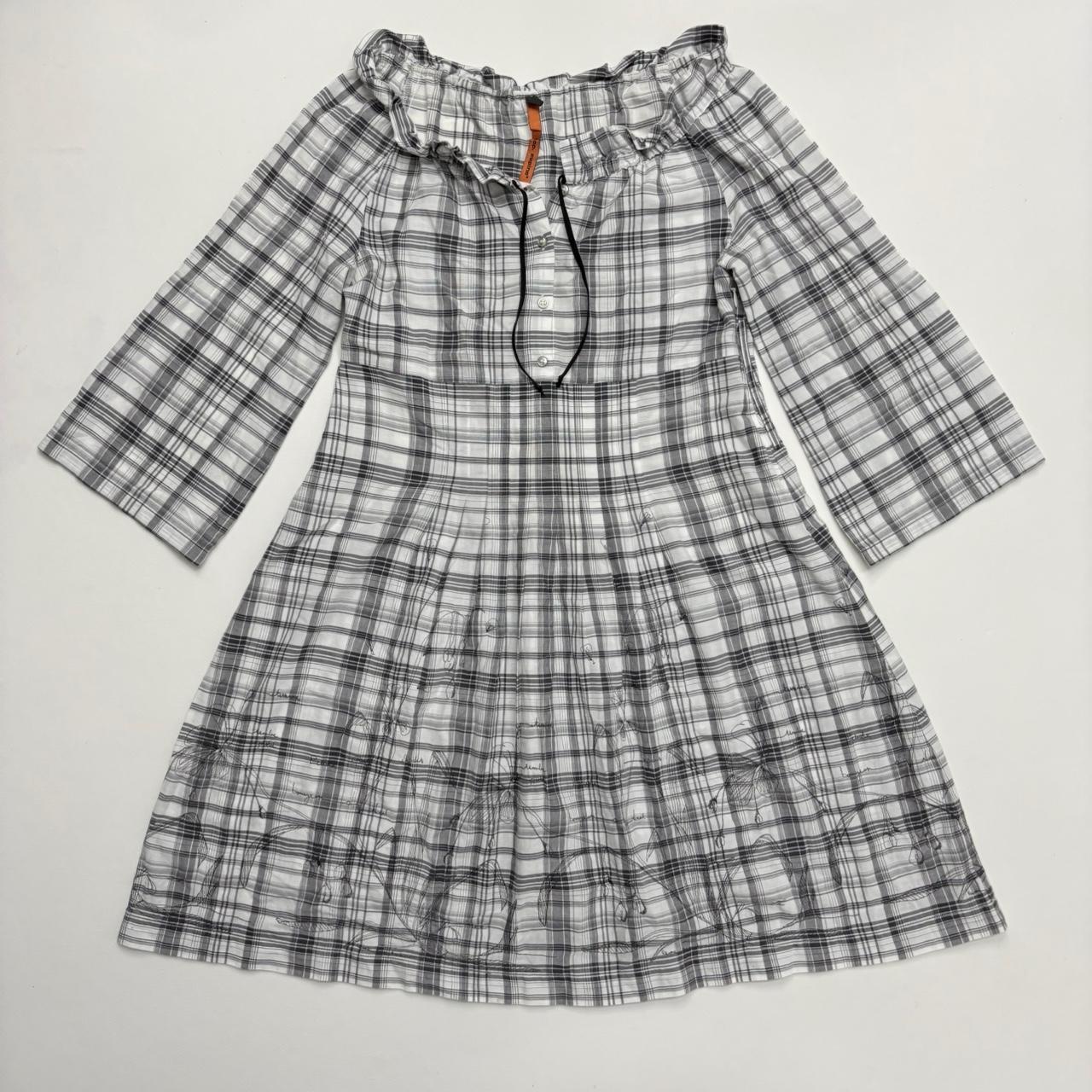 Cop copine checked shirt dress
