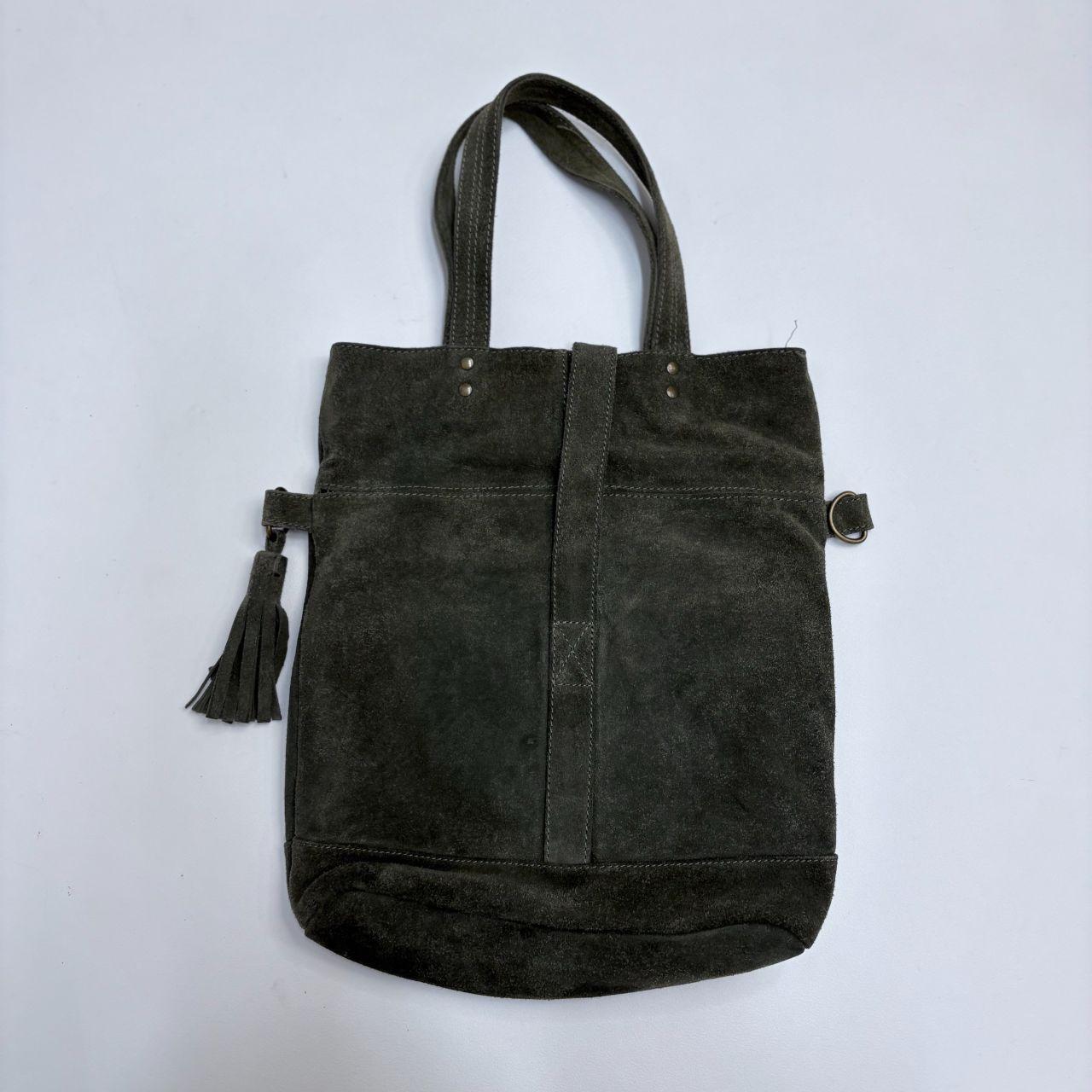 Khkai green suede western bag