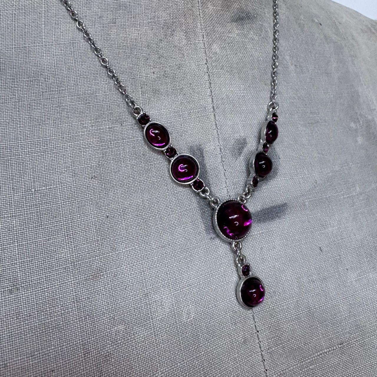 Flower fairy gem necklace