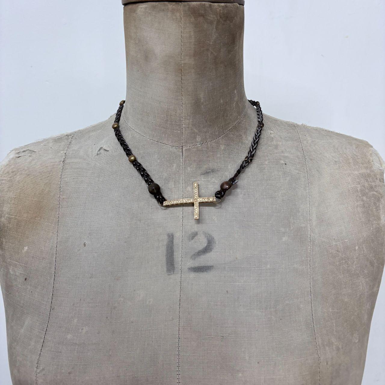 Gothic cross necklace