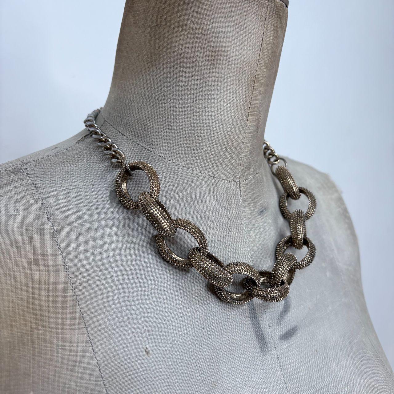 Chunky gold chain necklace