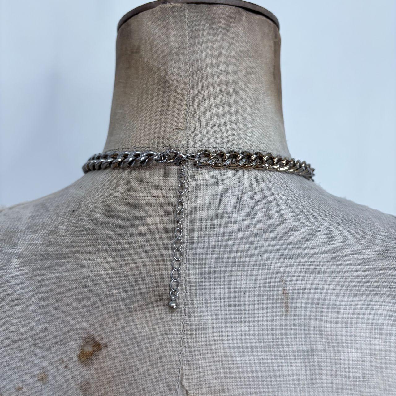 Chunky gold chain necklace