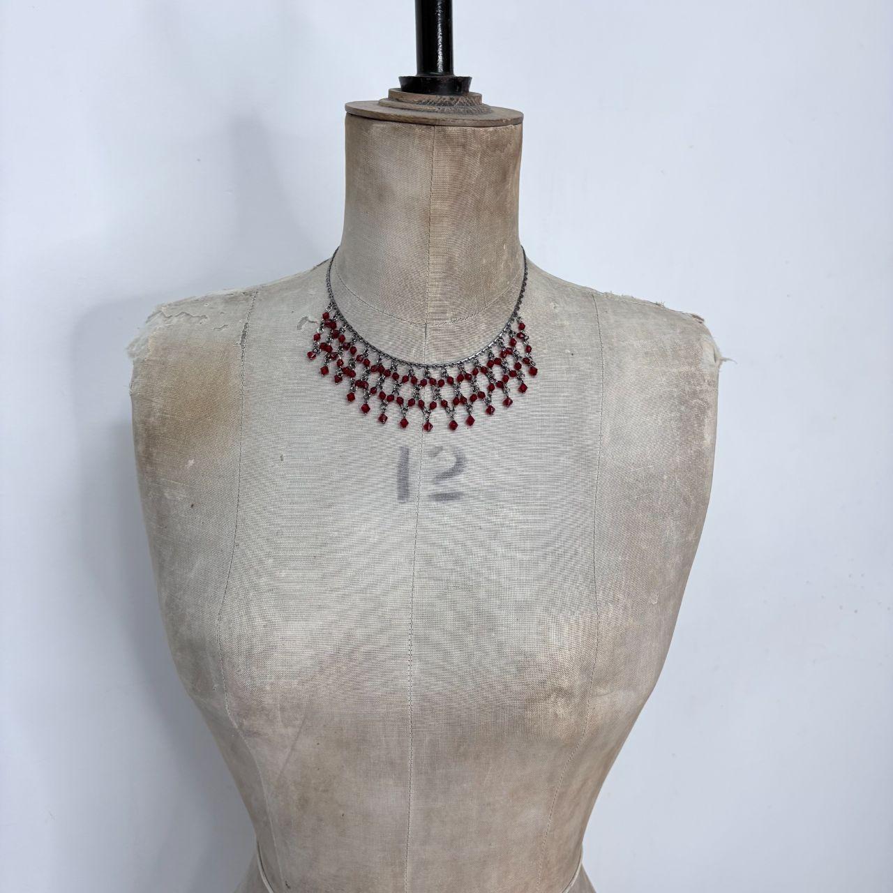 Boho draped chain fairy necklace
