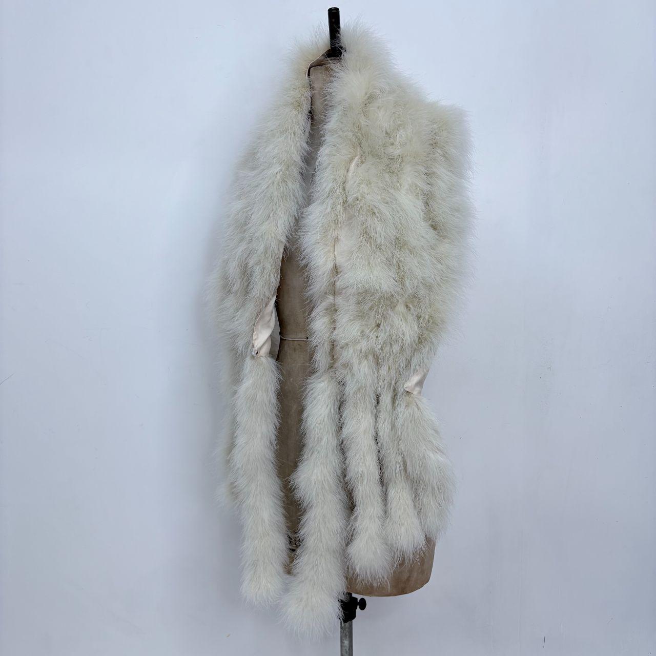 Stole fluffy fur boa