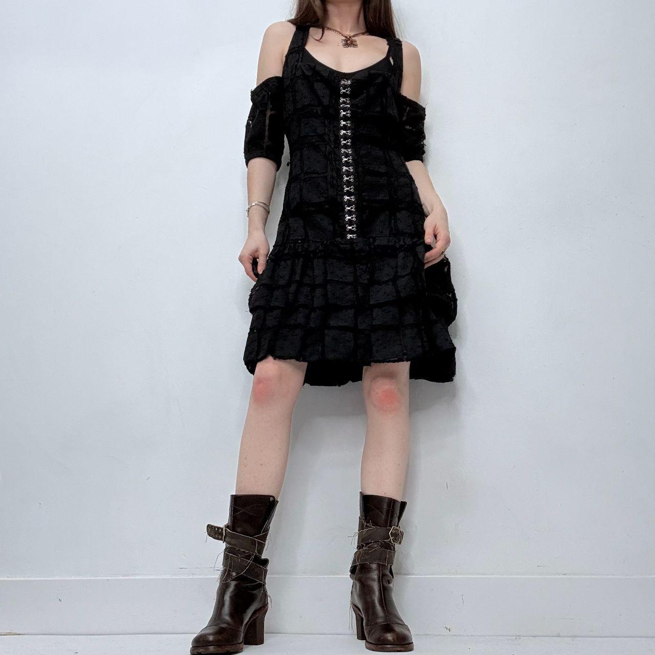 Save the queen grunge gothic dress
