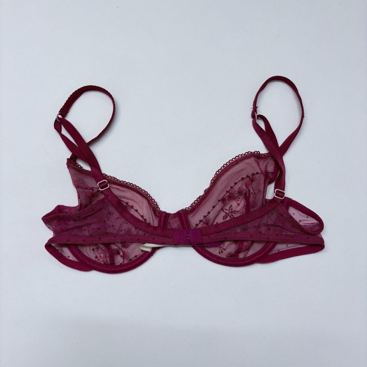 Sheer lace kenzo bra