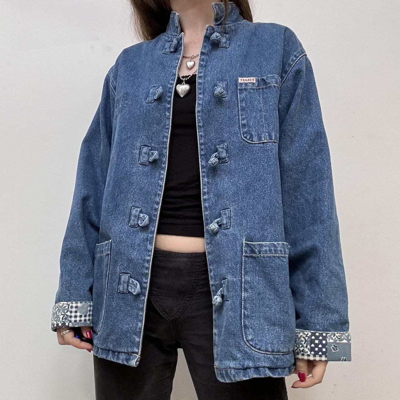 Chore denim patchwork jacket