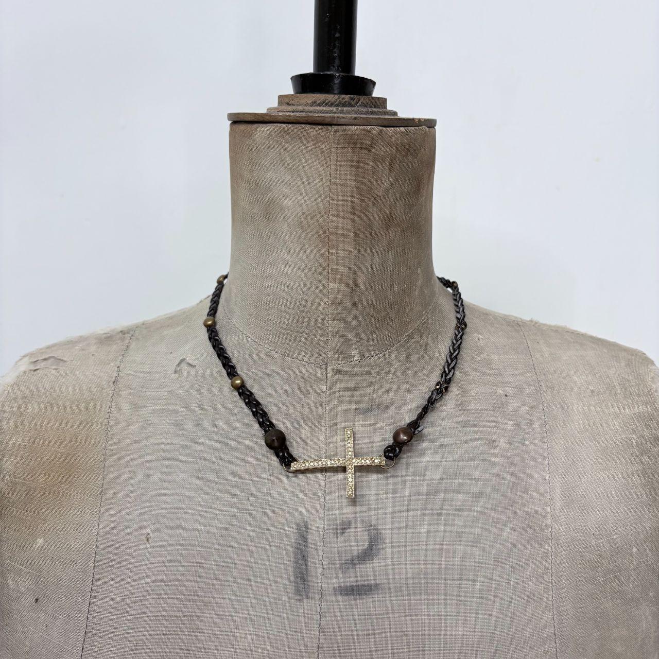 Gothic cross necklace