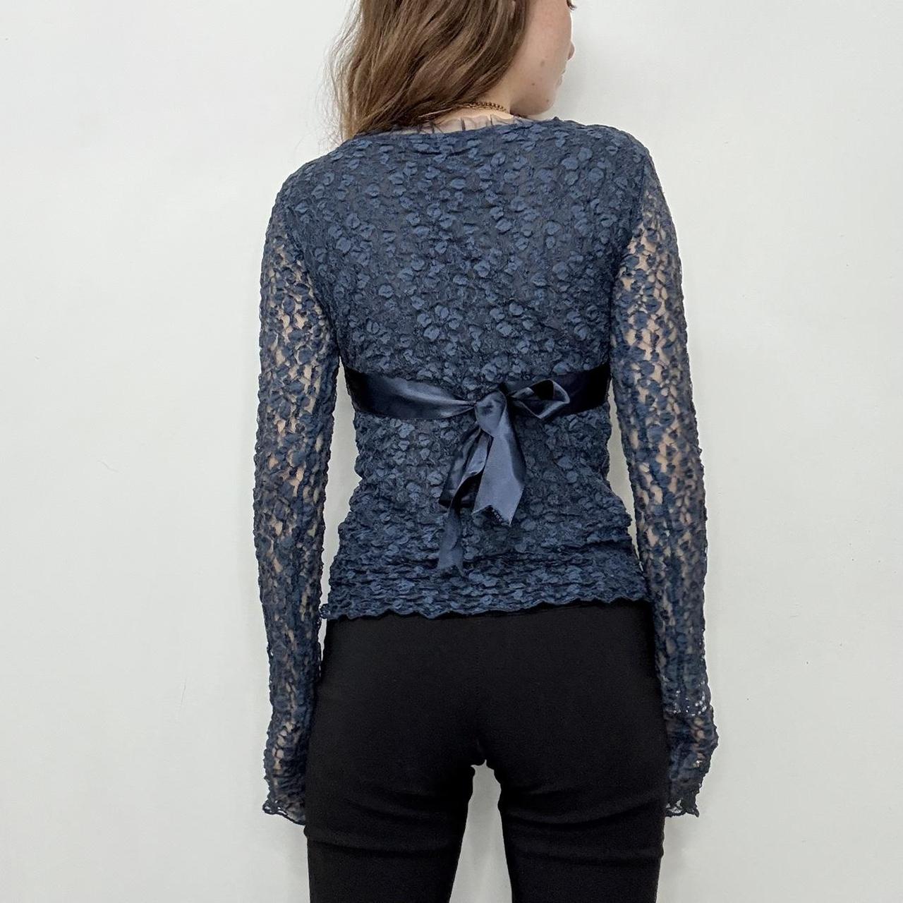 Blue lace fairy top