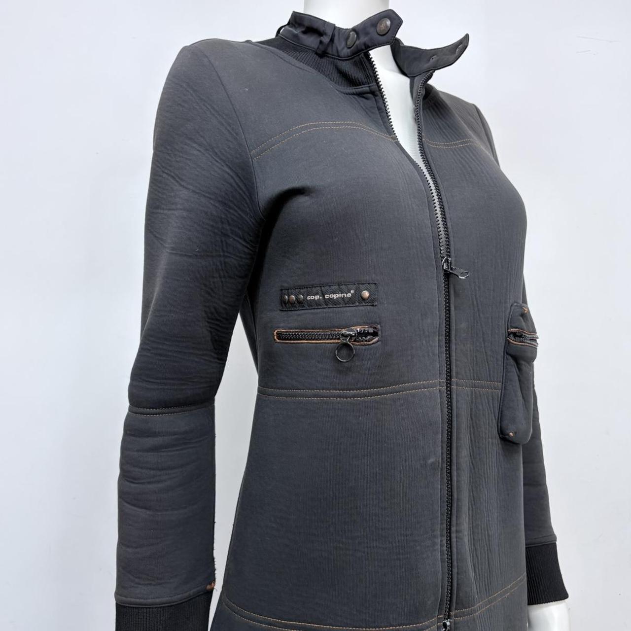 Cop Copine long utility neoprene jacket