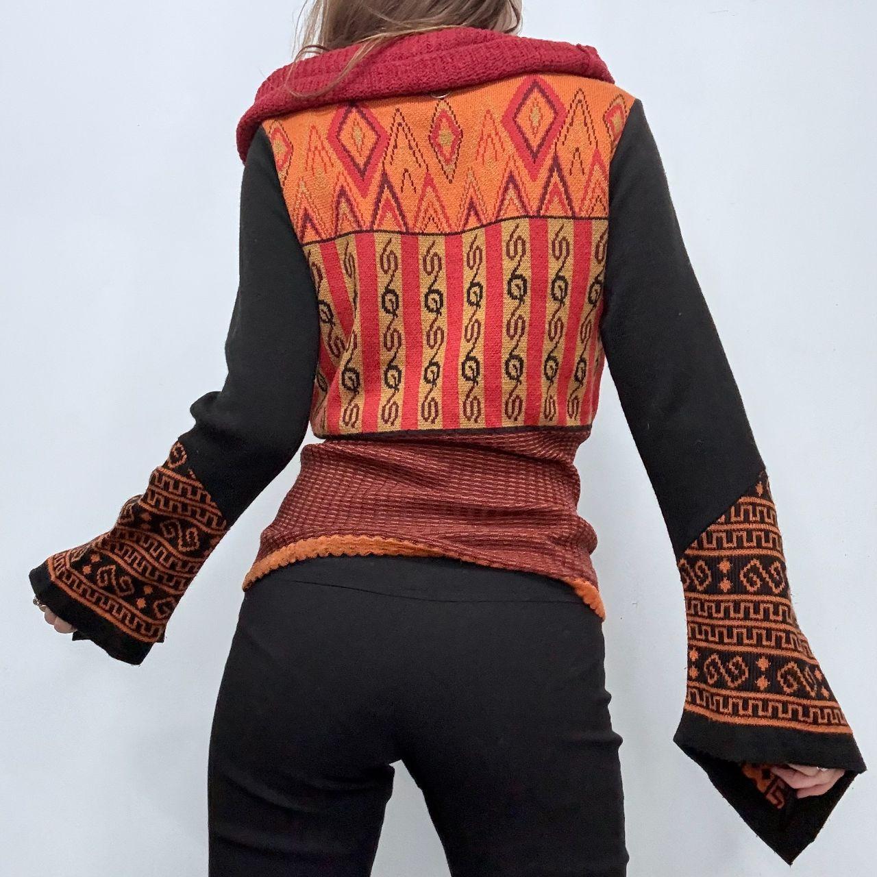 Flared graphic Save The Queen jumper