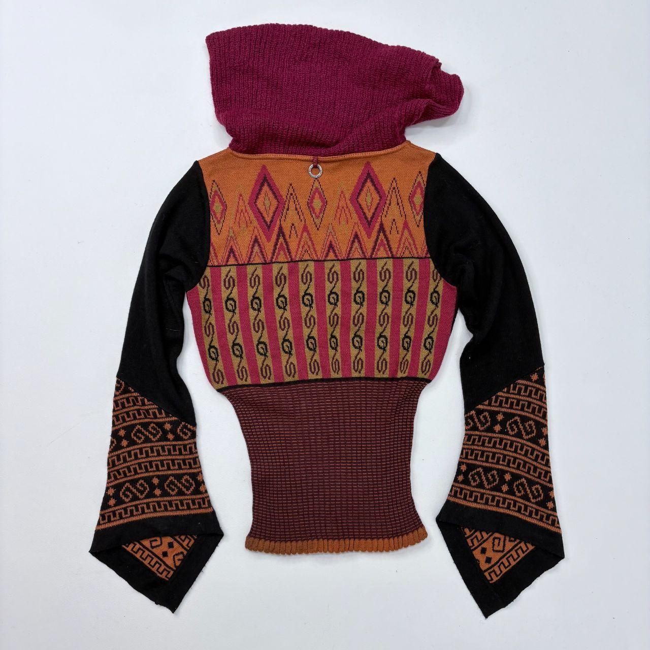 Flared graphic Save The Queen jumper