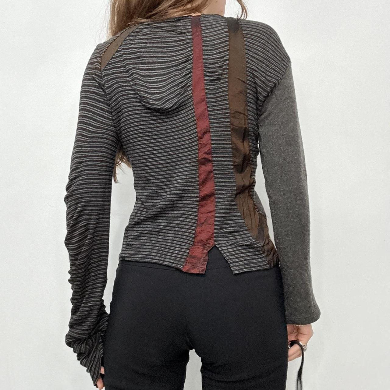 Grey wool asymmetric Custo Barcelona jumper