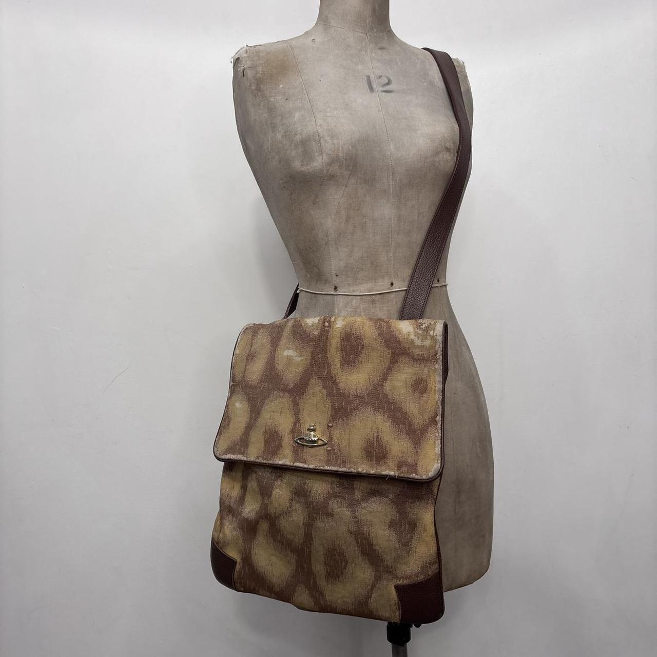 Vivienne Westwood leopard print bag