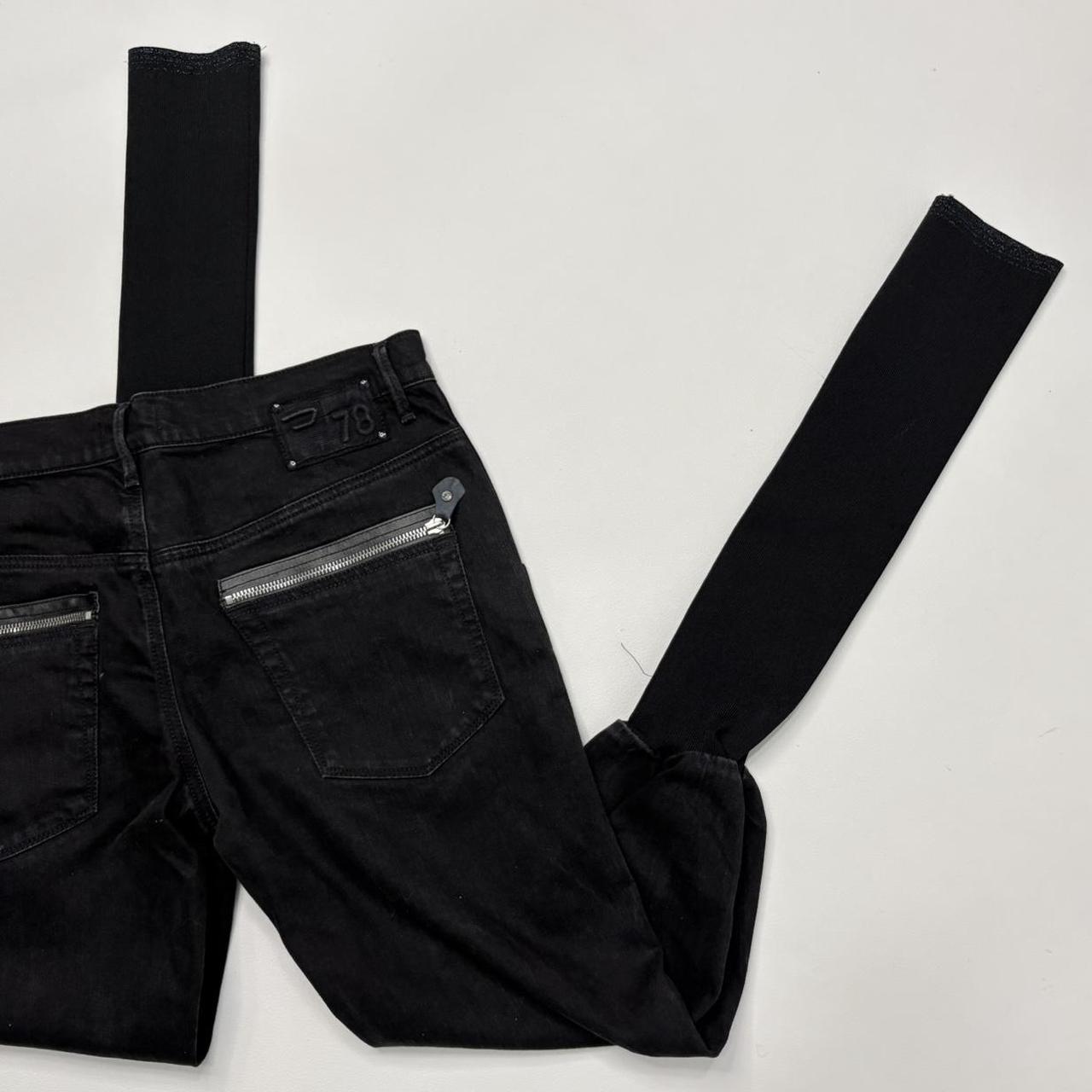 Diesel baggy grunge rib trousers