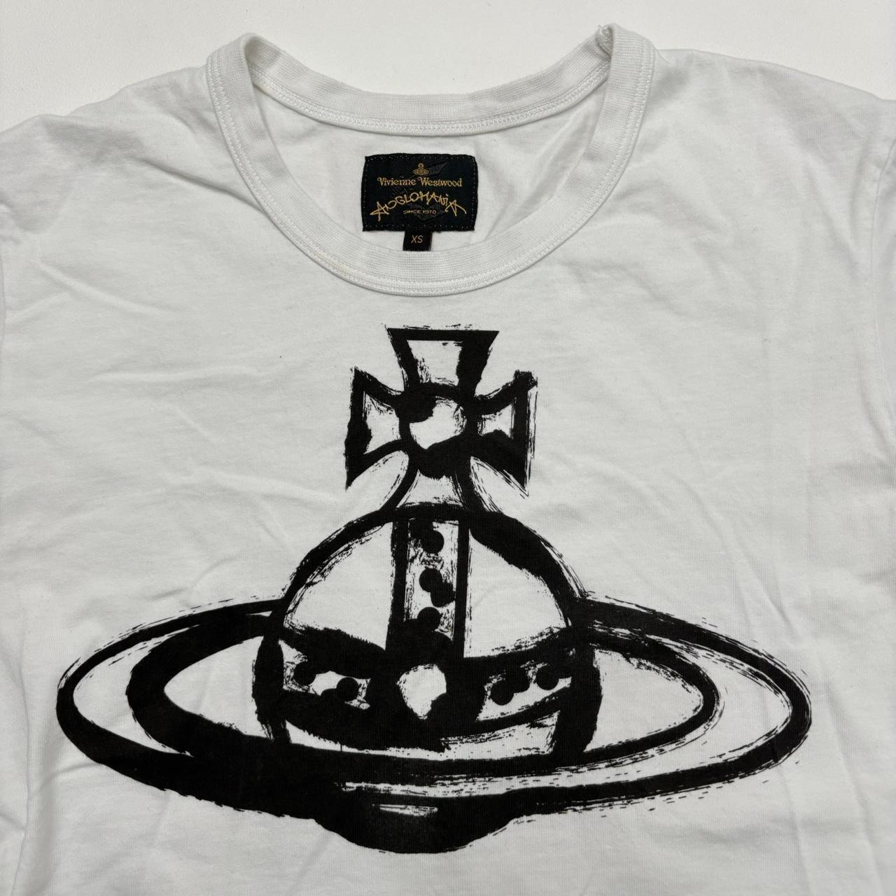 White Vivienne westwood baby tee