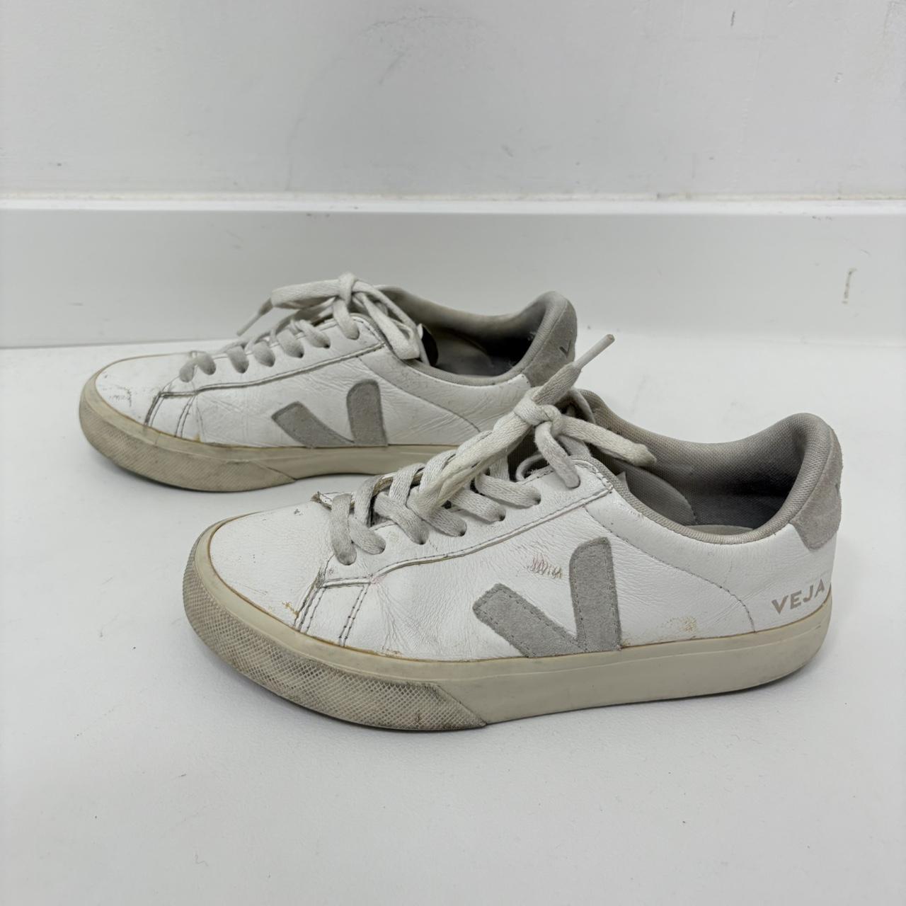 White veja trainers