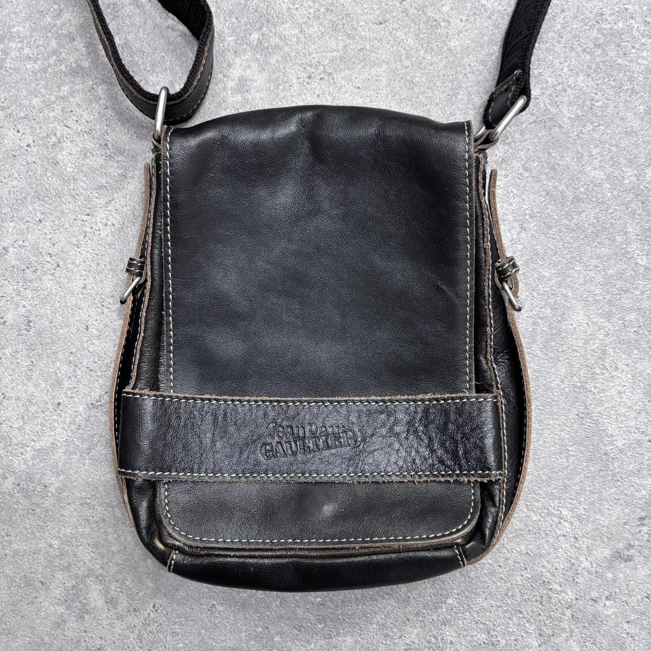 Jean Paul Gaultier crossbody leather bag