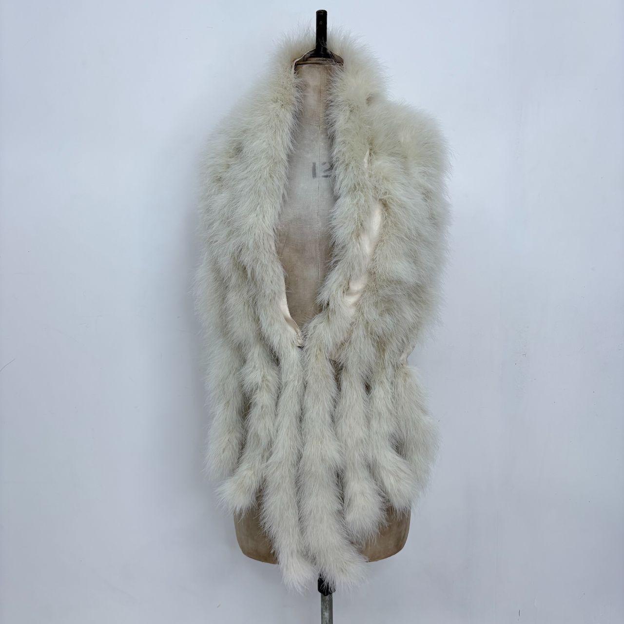 Stole fluffy fur boa