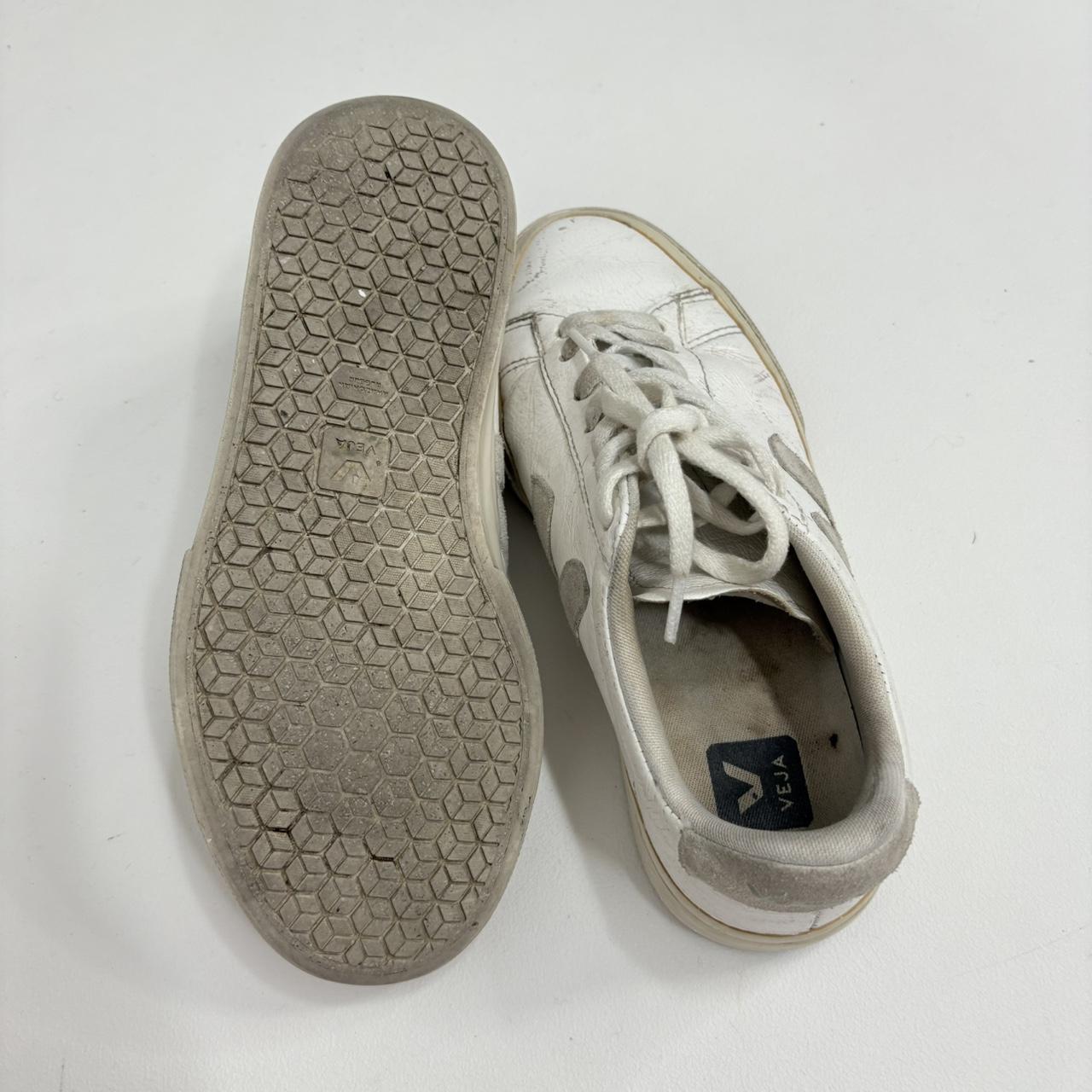 White veja trainers