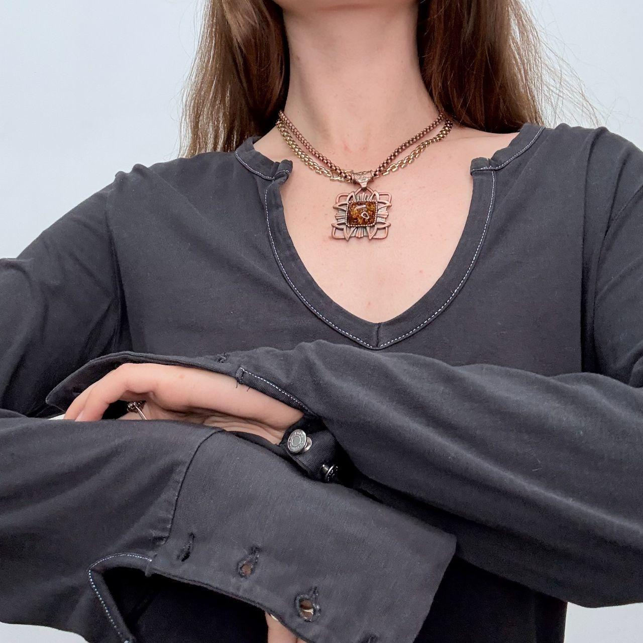 Navy flared slouchy cuff flare t-shirt