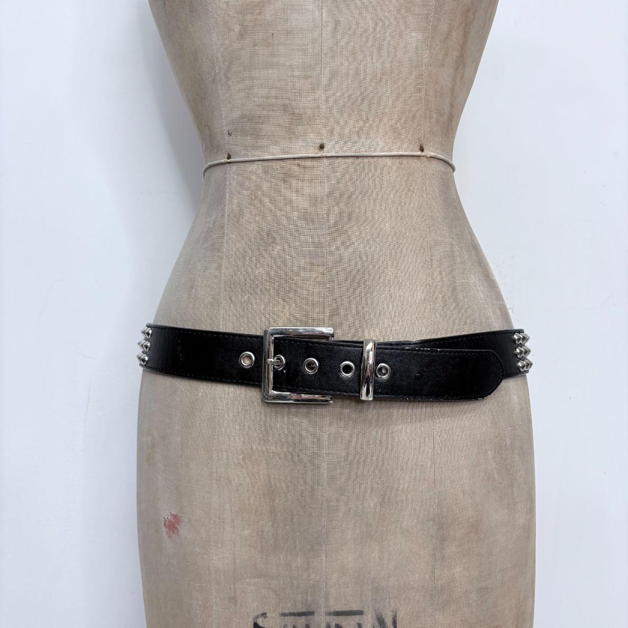 Black Studded Belt