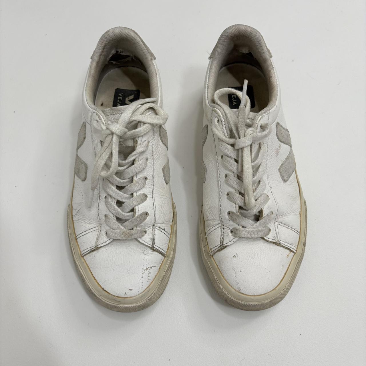 White veja trainers