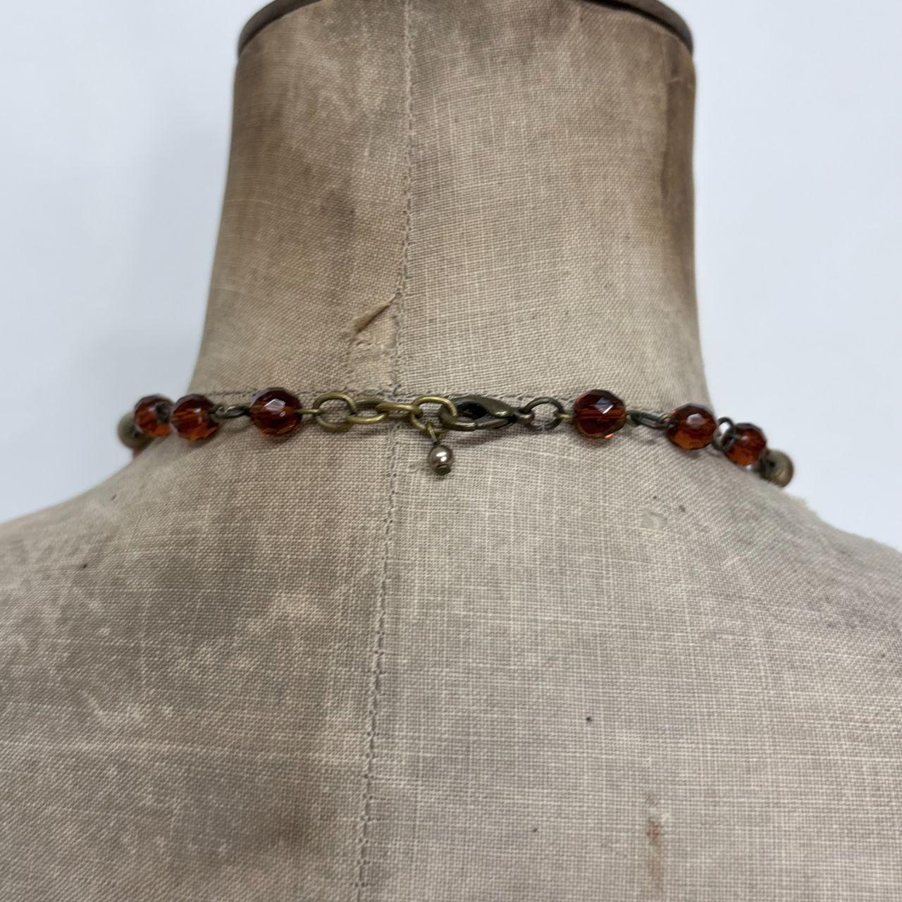 Boho hippie beaded necklace