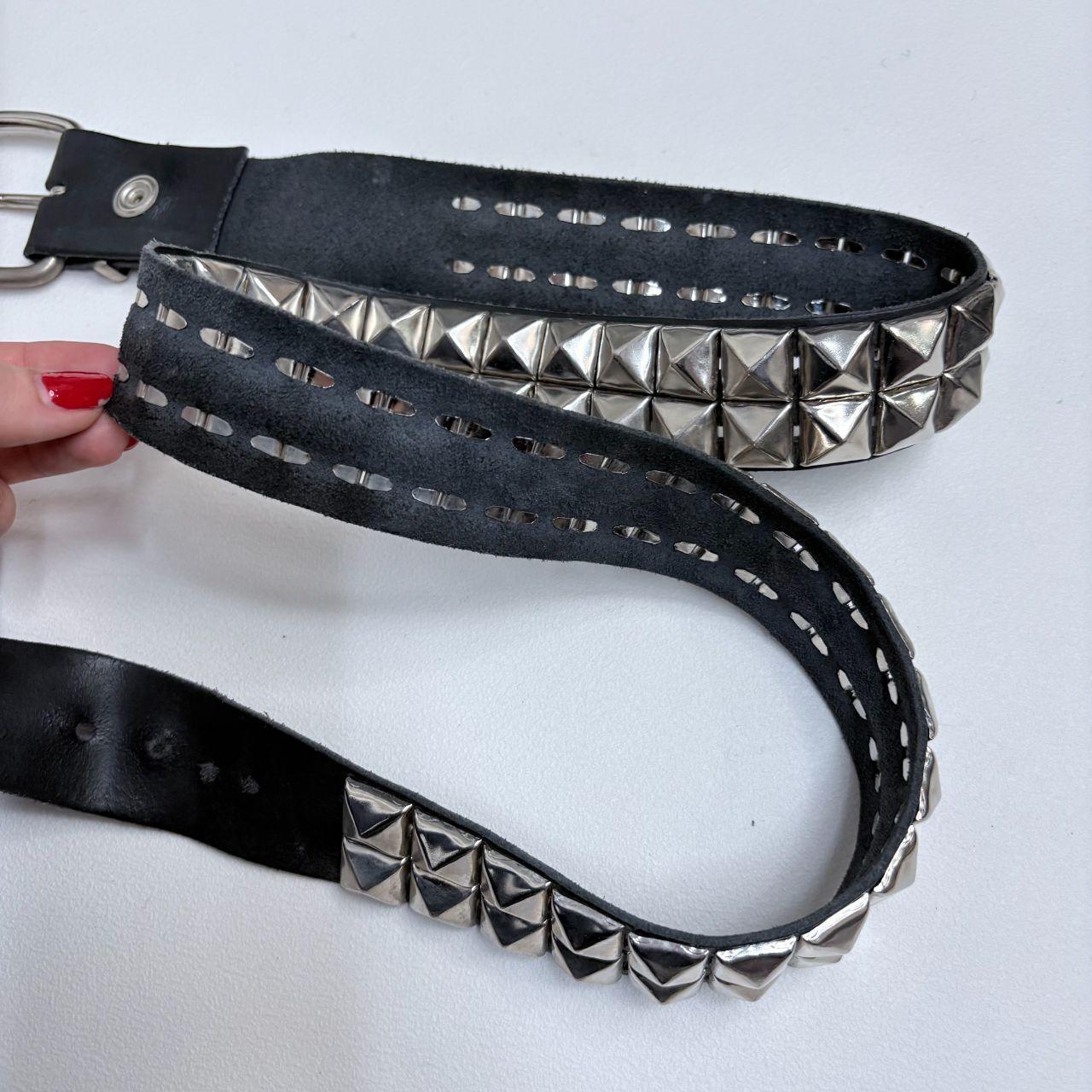 Black Studded Belt