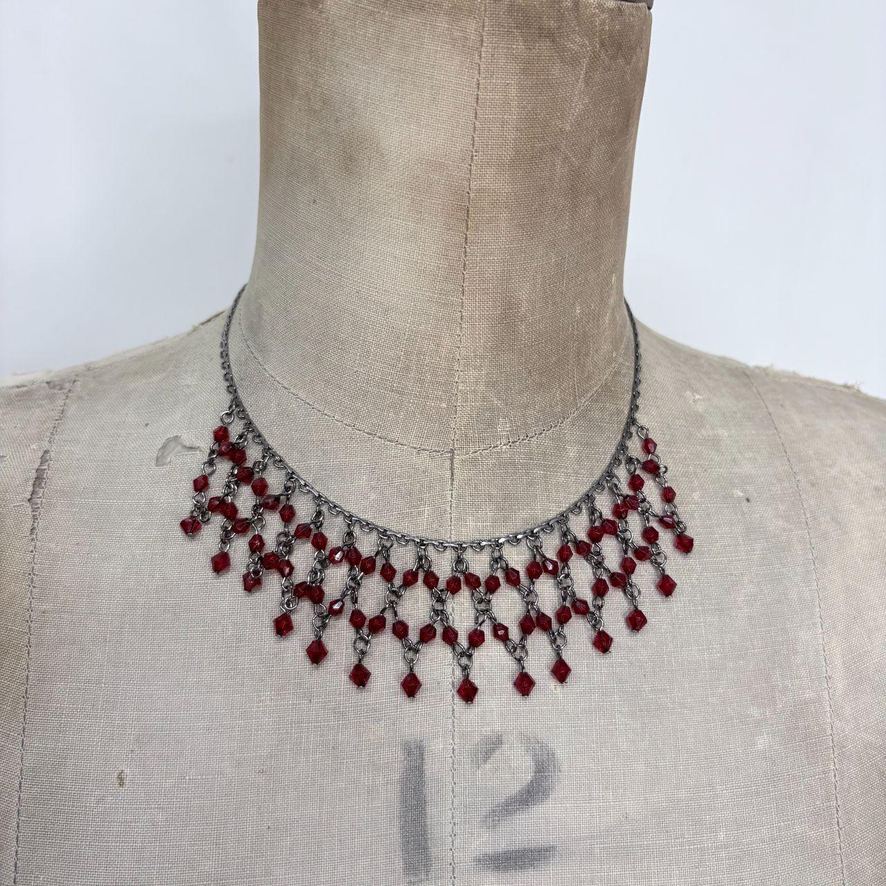 Boho draped chain fairy necklace