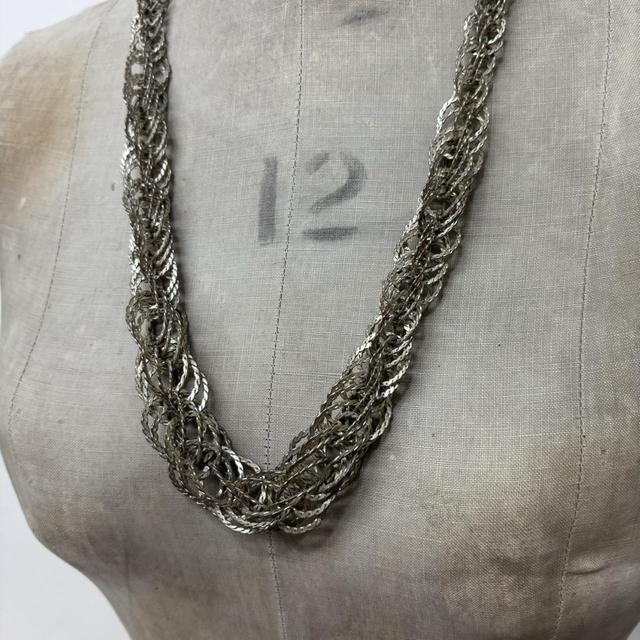 Chunky oversized link chain necklace