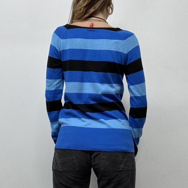 Vintage striped slouchy jumper