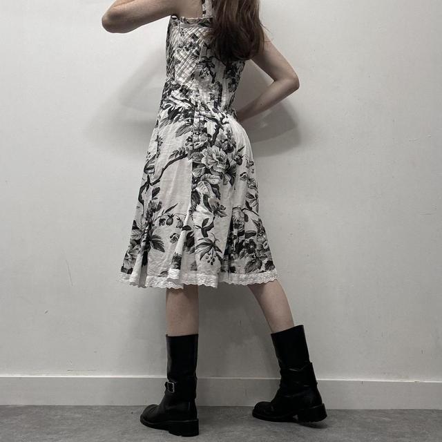 Floral printed summer dress